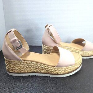 DV By Dolce Vita Womens Baker Nude Espadrilles Shoes 8.5 Medium